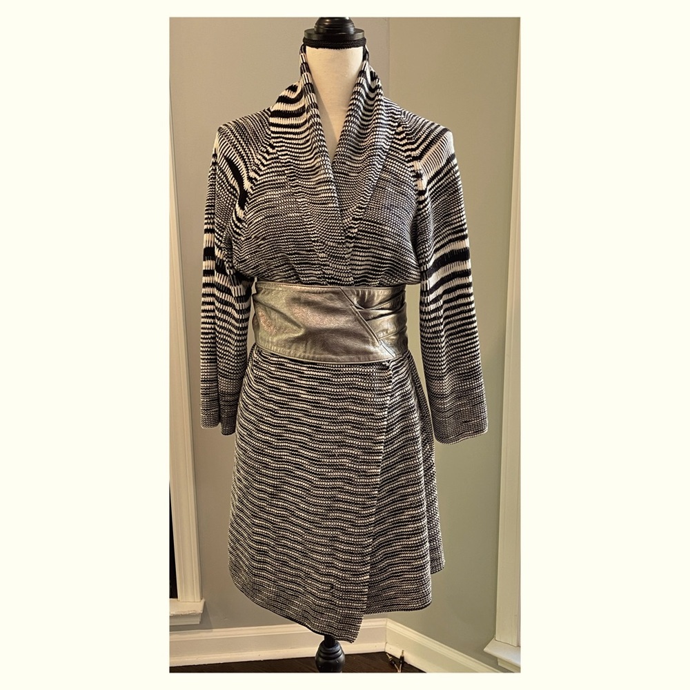 Missoni Space Dye Knitted Open Front Cardigan